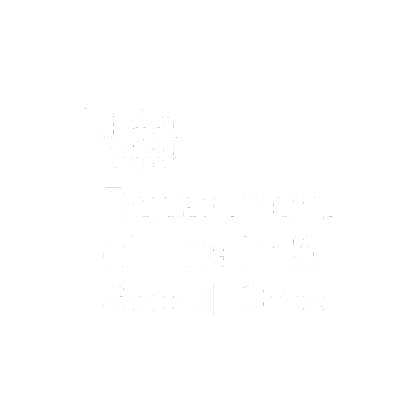 DHSC Logo white on blue background.