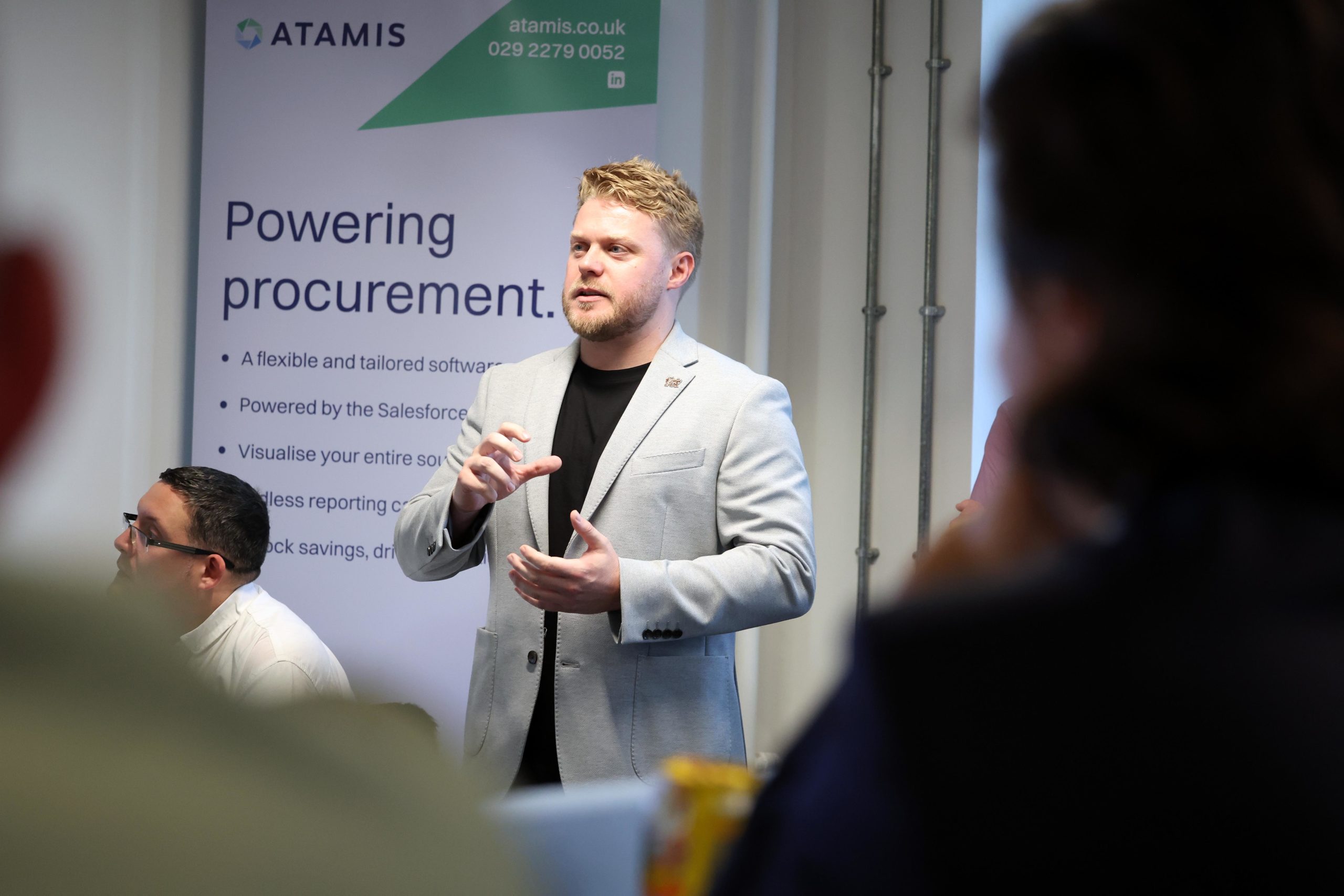 A procurement software professional.