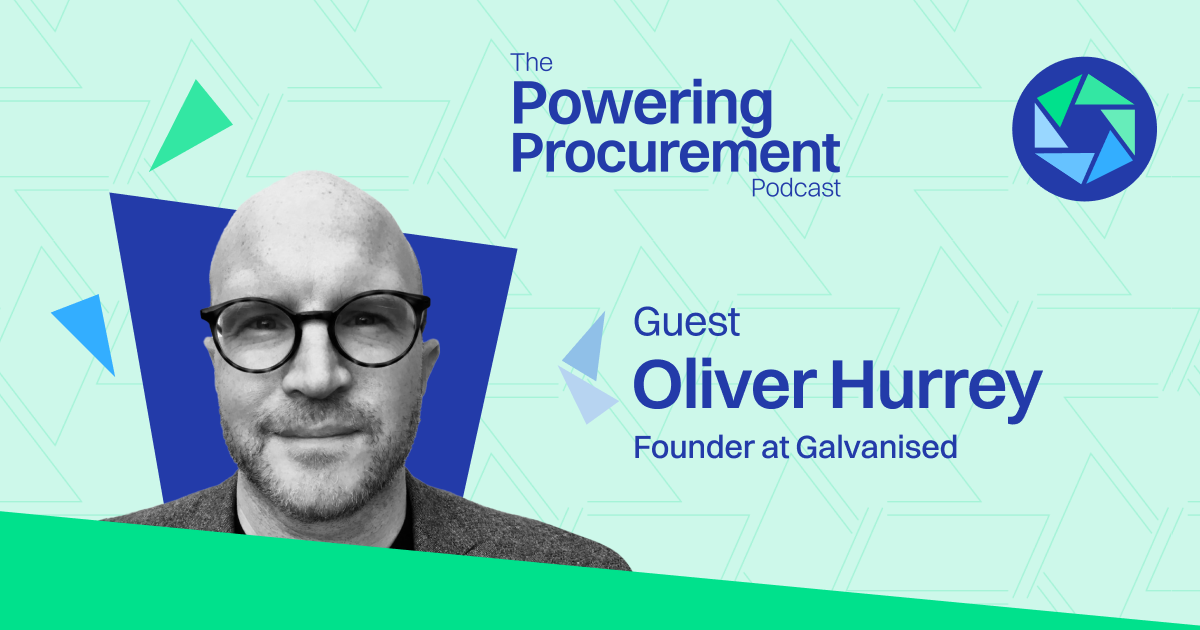 Oliver Hurrey Featured image with podcast title and atamis logo.